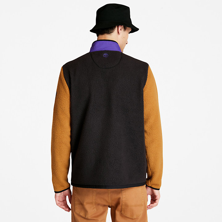 Outdoor Archive Fleece Jacket for Men in Yellow/Black-