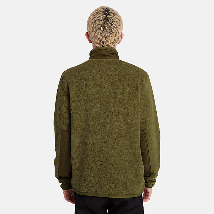 High-Pile Fleece for Men in Green | Timberland