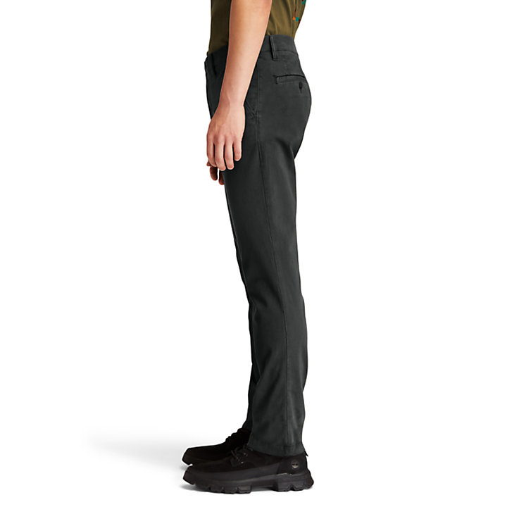 Pantaloni Chino Ultrastretch da Uomo Sargent Lake in colore nero-