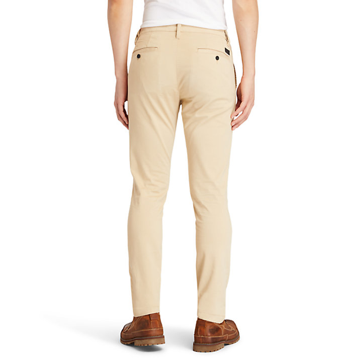 Pantaloni Chino Ultrastretch da Uomo Sargent Lake in beige-