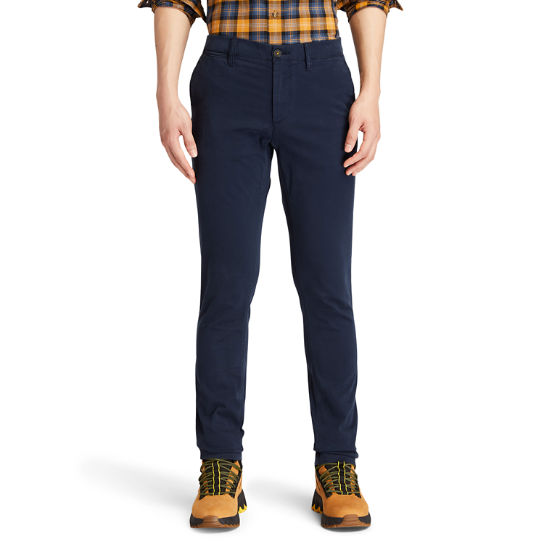 Sargent Lake Ultrastretch Chinos for Men in Navy | Timberland