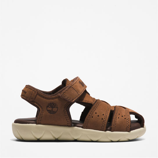 Nubble Fisherman Sandal for Youth in Brown | Timberland