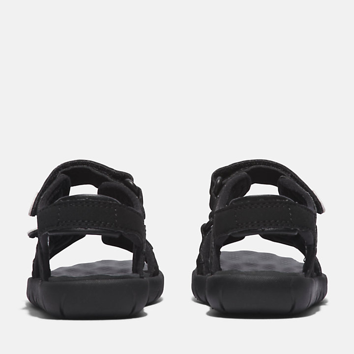 Sandalo con Doppio Cinturino da Bambino (dal 20 al 30) Perkins Row in colore nero-