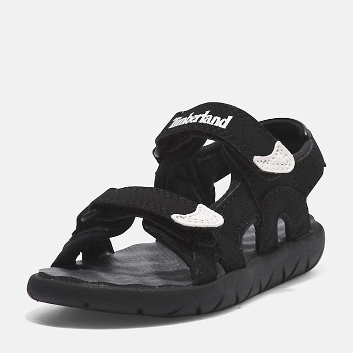 Perkins Row Strappy Sandal for Toddler in Black-