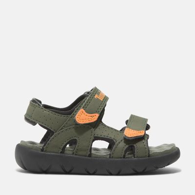 Perkins Row Sandal for Toddler in Green | Timberland
