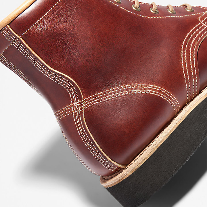 American Craft Moc-toe Boot voor heren in bruin-