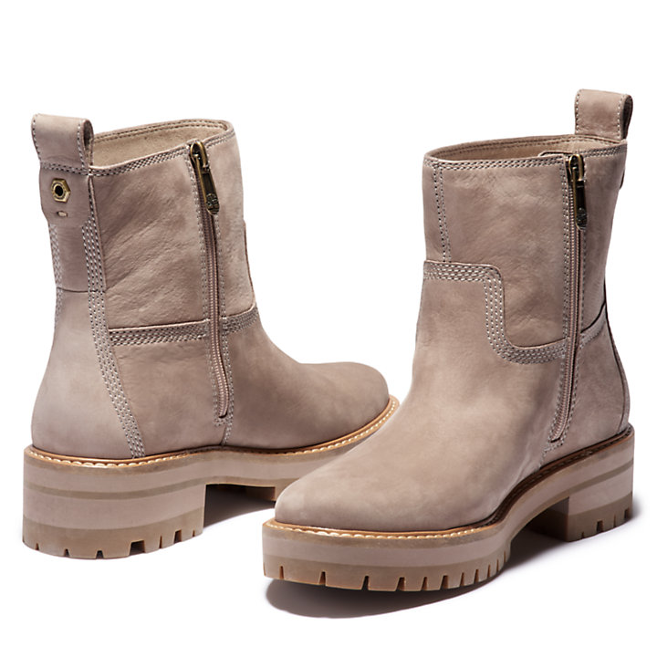 Courmayeur Lined Boot for Women in Greige-
