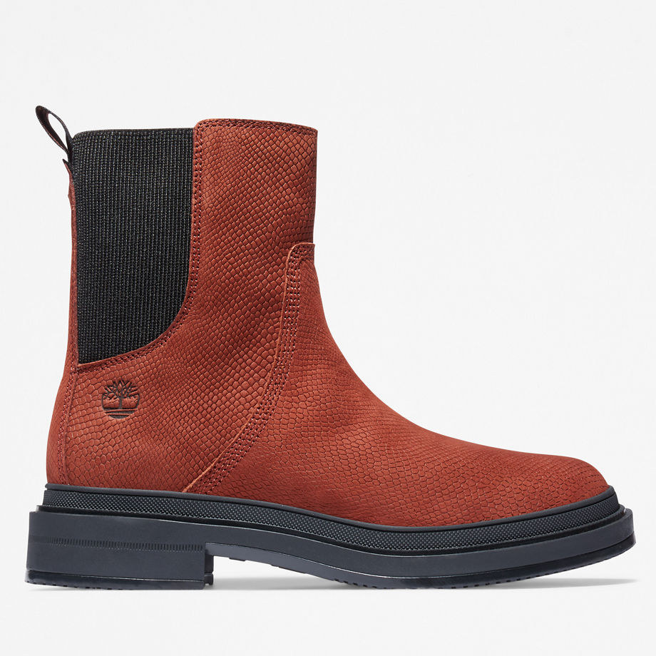 Timberland Lisbon Lane Chelsea Boot For Women In Brown Brown