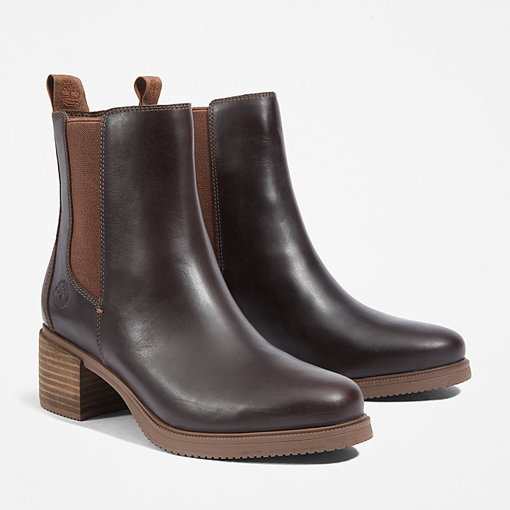 Dalston Vibe Chelsea Boot for Women in Brown
