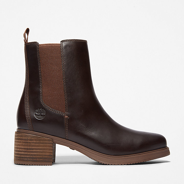Dalston Vibe Chelsea Boot for Women in Dark Brown