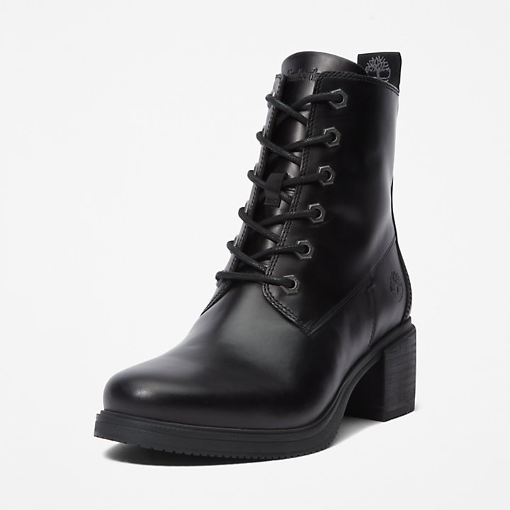 Dalston Vibe 6 Inch Boot voor dames in zwart-