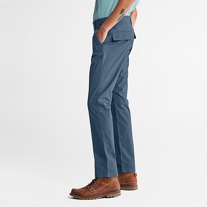 Pantaloni Chino da Uomo Elasticizzati Sargent Lake in blu