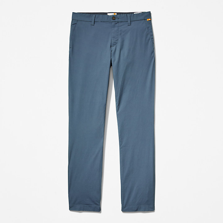 Pantaloni Chino da Uomo Elasticizzati Sargent Lake in blu-