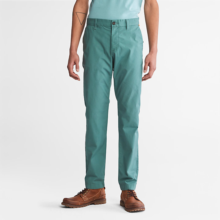 Pantaloni Chino da Uomo Ultraleggeri Sargent Lake in verde-