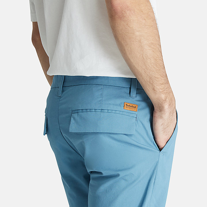 Pantaloni Chino Elasticizzati Ultraleggeri Sargent Lake da Uomo in blu