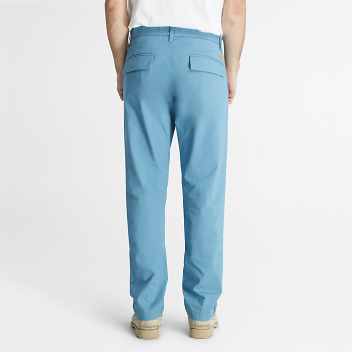 Pantalones chinos elásticos superligeros Sargent Lake para hombre en azul-