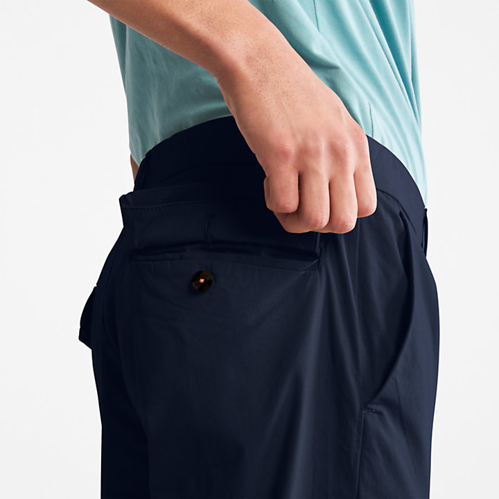 Pantaloni Chino Elasticizzati e Ultraleggeri Squam Lake da Uomo in blu marino-
