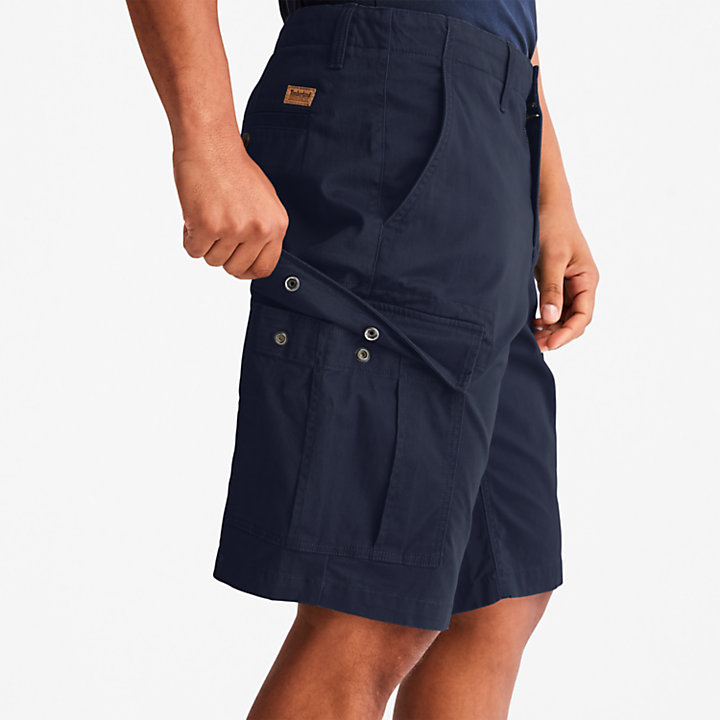 Pantalones cortos cargo Outdoor Heritage para hombre en azul marino-