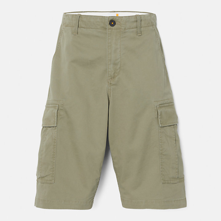 Outdoor Heritage Cargo Shorts for Men in Green-