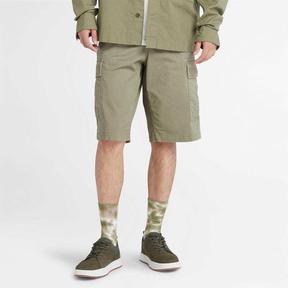 Timberland Outdoor Heritage Cargo Shorts For Men In Green Green