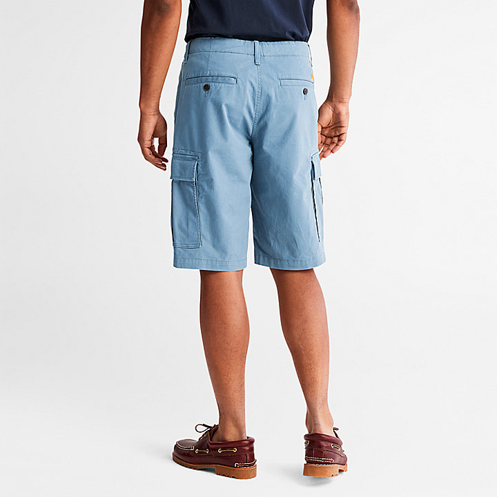 Outdoor Heritage Cargo Shorts for Men in Blue