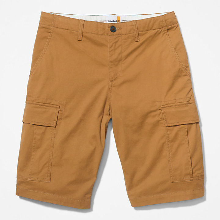 Outdoor Heritage Cargo Shorts for Men in Orange-