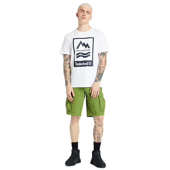 Field Trip Quick-Dry Shorts for Men in Green-