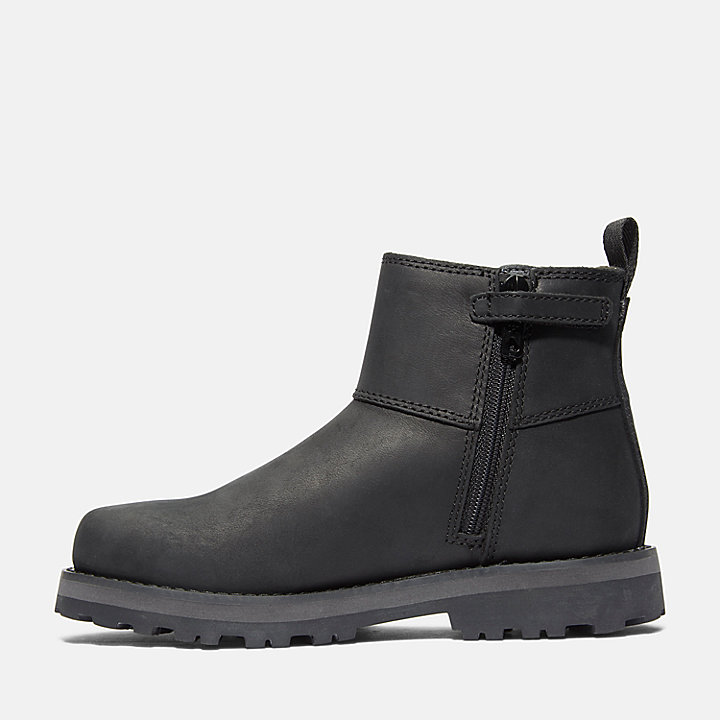 Courma Kid Chelsea Boot for Youth in Black
