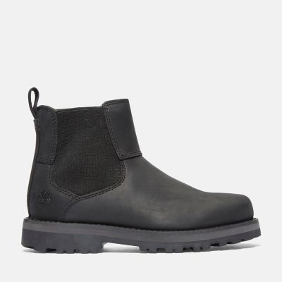 Timberland Courma Kid Chelsea Boot For Youth In Black Black Kids