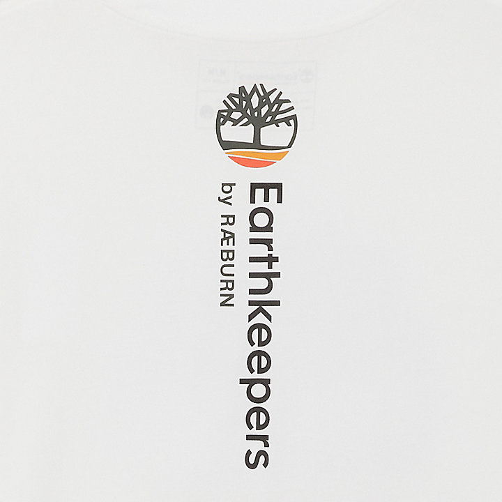 T-shirt à logo Earthkeepers® by Raeburn all gender en blanc