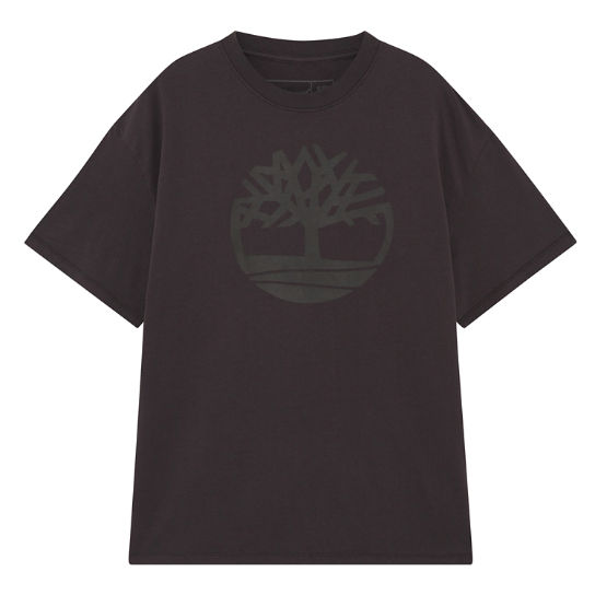 T-shirt à logo Earthkeepers® by Raeburn all gender en gris foncé | Timberland
