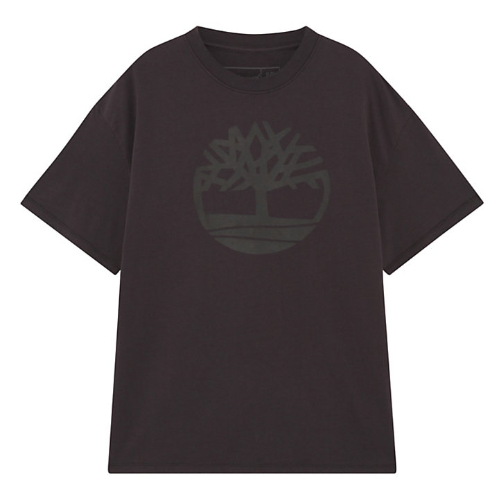 T-shirt à logo Earthkeepers® by Raeburn all gender en gris foncé-