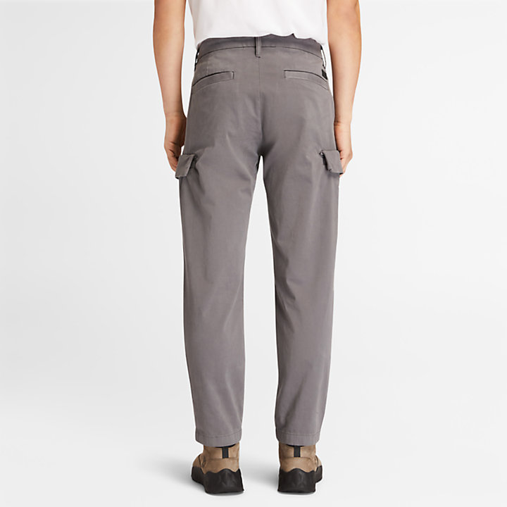 Ultrastretch Cargo Trousers for Men in Grey-