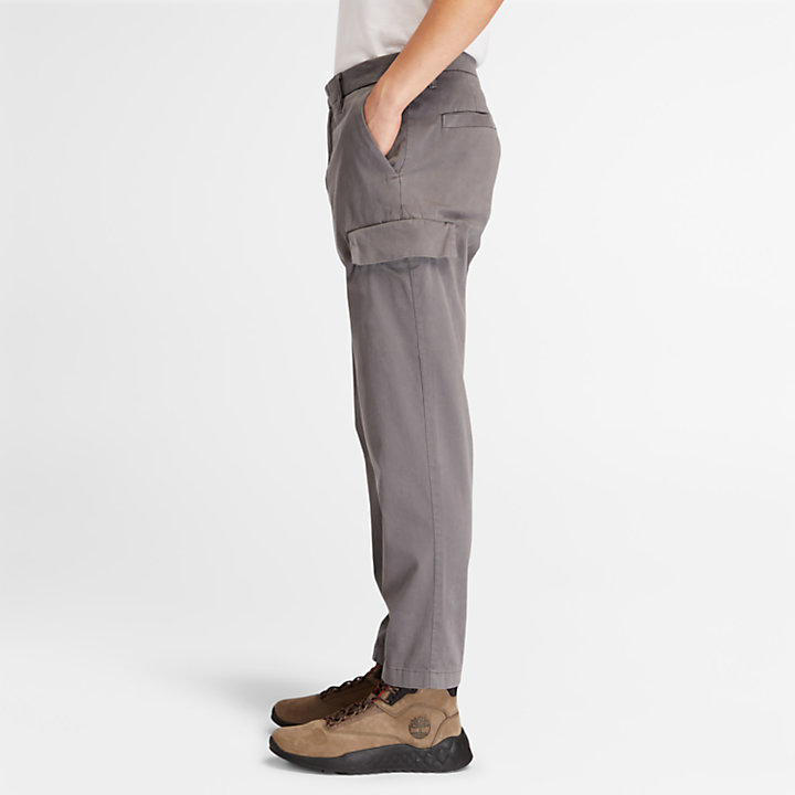 Pantalones Cargo Ultraelásticos para Hombre en gris-