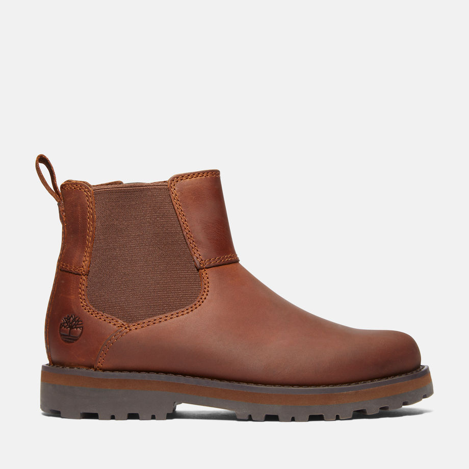 Timberland Courma Kid Chelsea Boot For Youth In Brown Brown Kids