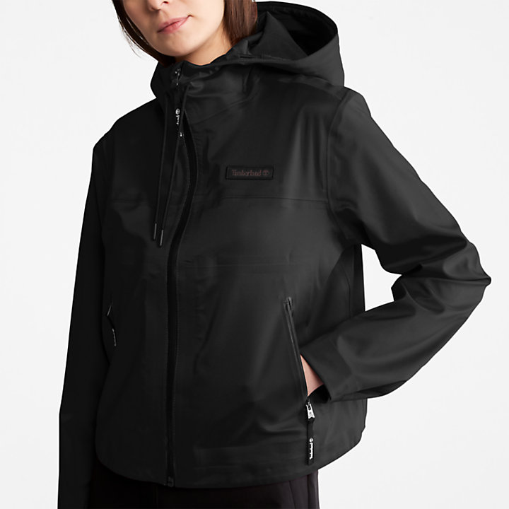 Waterproof Jacket for Women in Black-