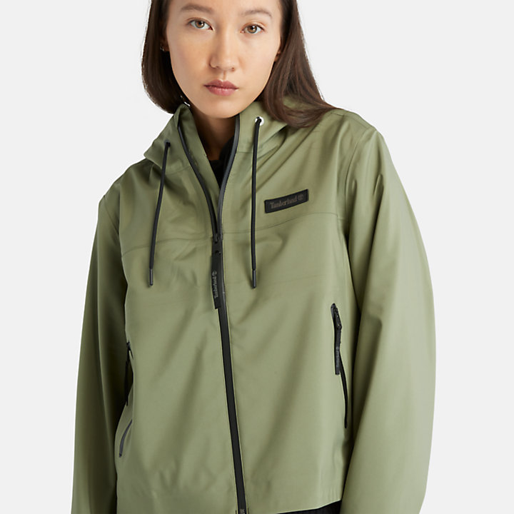 Wasserdichte Jacke für Damen in Grün-