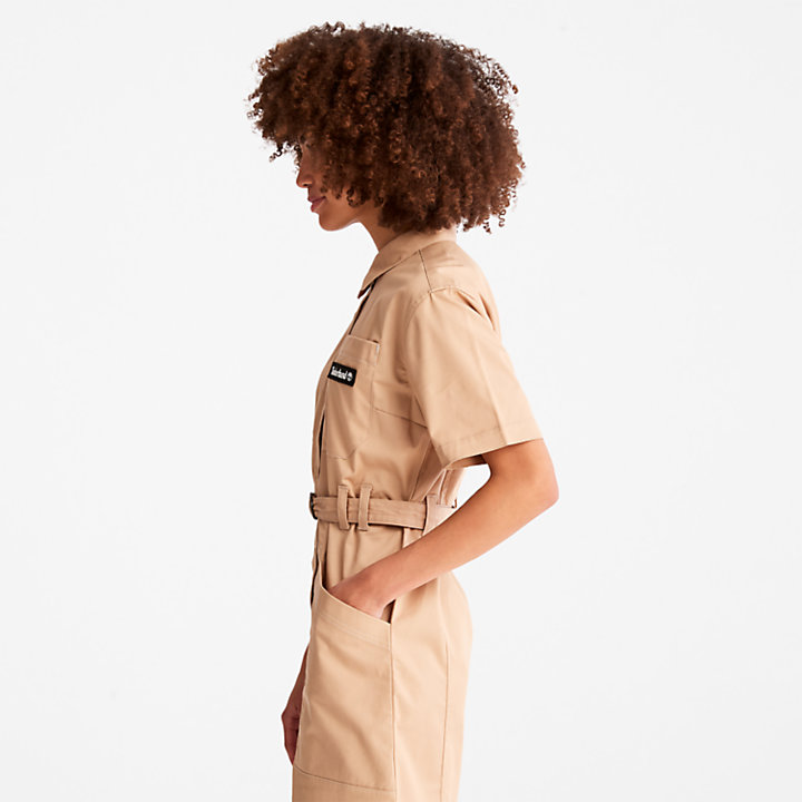 TimberCHILL™ Utility-jurk voor dames in beige-