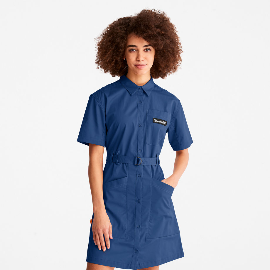 Timberland Timberchill Utility Dress For Women In Blue Dark Blue, Size S