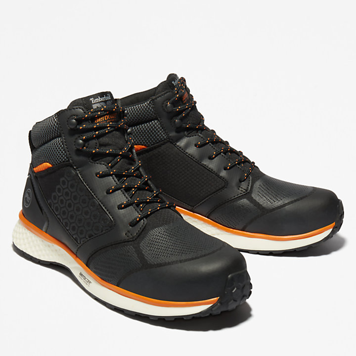 Timberland PRO® Reaxion Work Boot for Men in Black/Orange-
