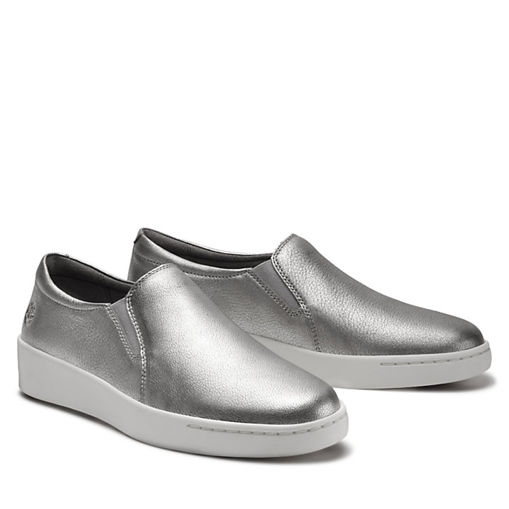 Teya Slip On Shoe for Women in Silver-