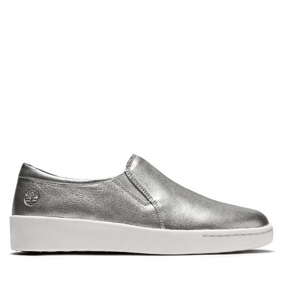 Teya Slip On Shoe for Women in Silver 