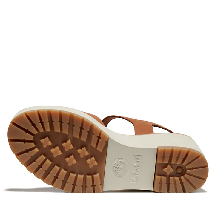 Koralyn Wedge Sandal for Women in Brown-