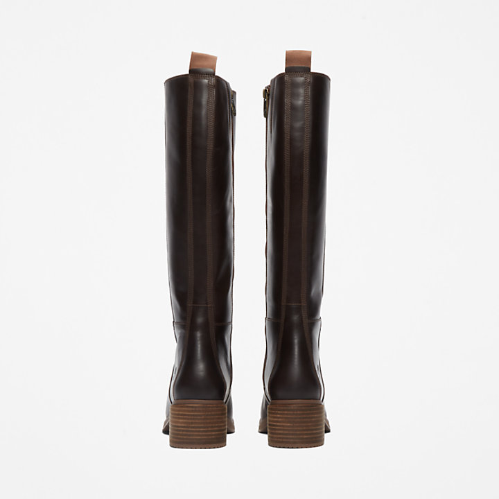 Dalston Vibe Tall Boot for Women in Brown-