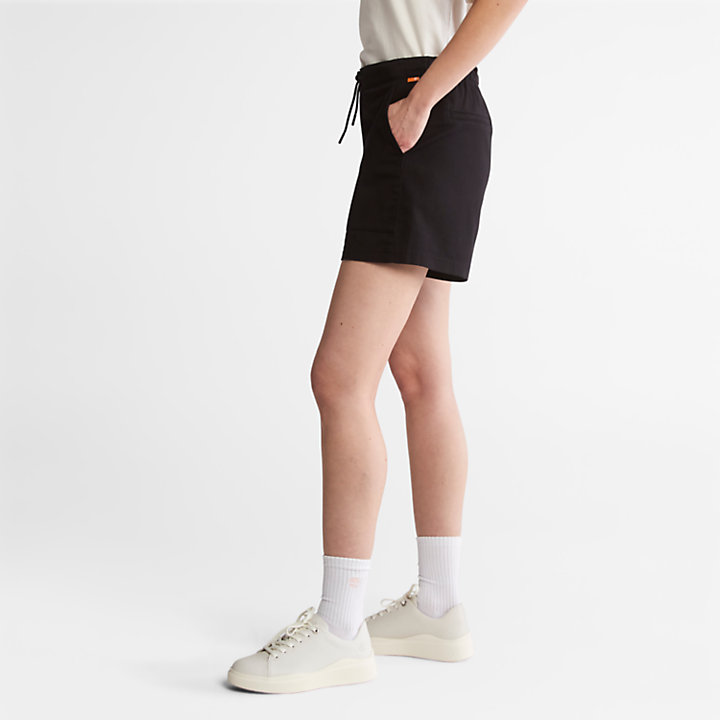 Progressive Utility Shorts for Women in Black-