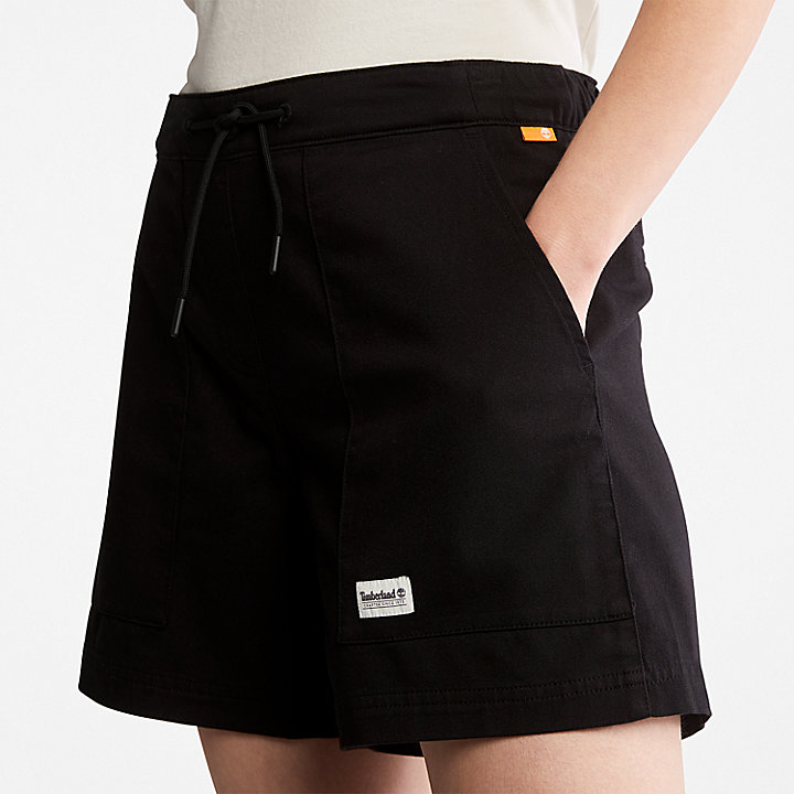 Progressive Utility Shorts for Women in Black