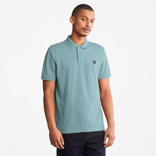 Millers River Pique Polo Shirt for Men in Light Green | Timberland