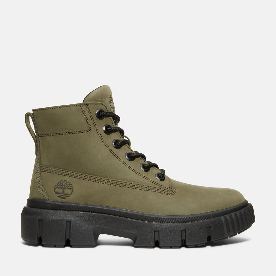 Timberland Greyfield Boot For Women In Green Green, Size 5