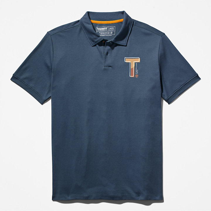 TimberFresh™ Poloshirt voor heren in blauw-