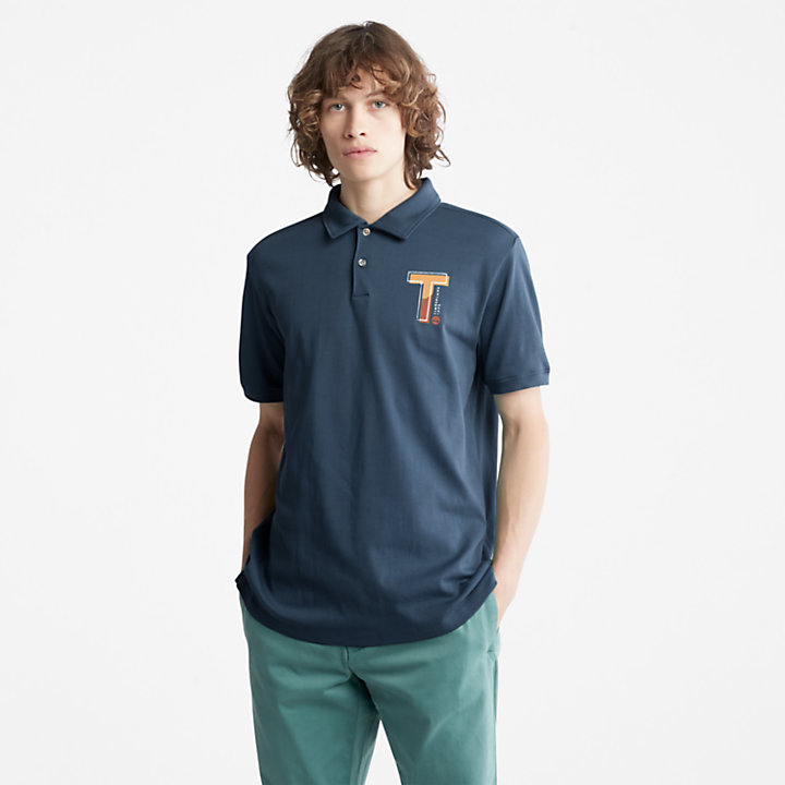 TimberFresh™ Poloshirt voor heren in blauw-